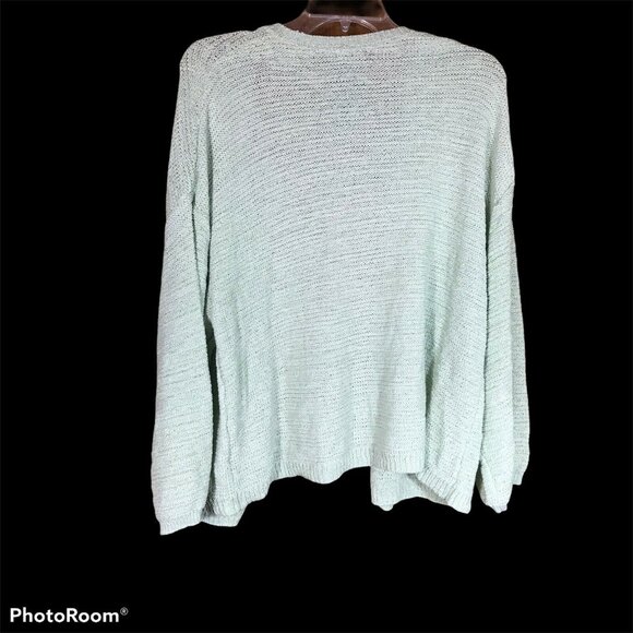 Wild Fable Womens Size Small Sweater Cardigan Knit Open Front Light Green New - Picture 2 of 11